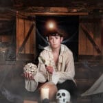 le pirate d halloween superbe photo d adolescent en shooting