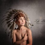 portrait d enfant mode et indien